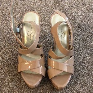 Jessica Simpson nude heels